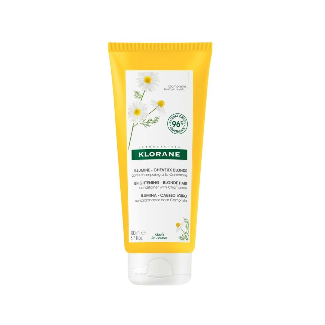 Klorane – Baume Après-shampoing Reflets Blonds à la Camomille – Cheveux blonds à châtains