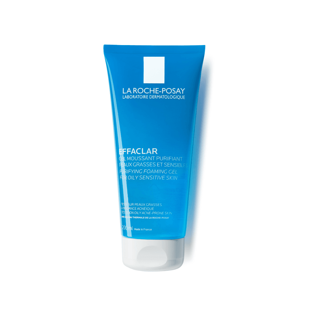 La Roche-Posay Effaclar Gel Moussant Peau Grasse Acnéique | 200ml + 100ml Offert