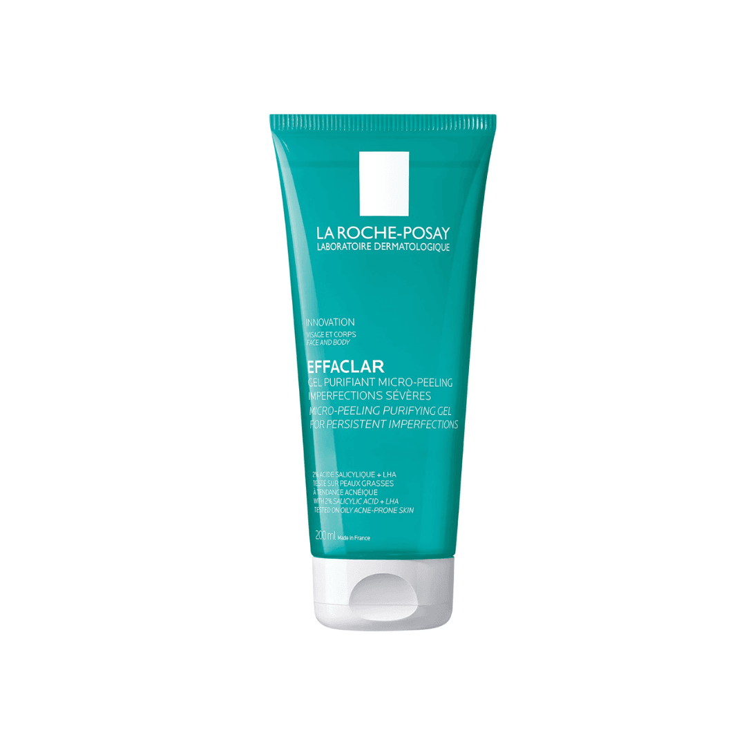 La Roche-Posay Effaclar Gel Purifiant Micro-Peeling Peau Grasse Acnéique | 200ml