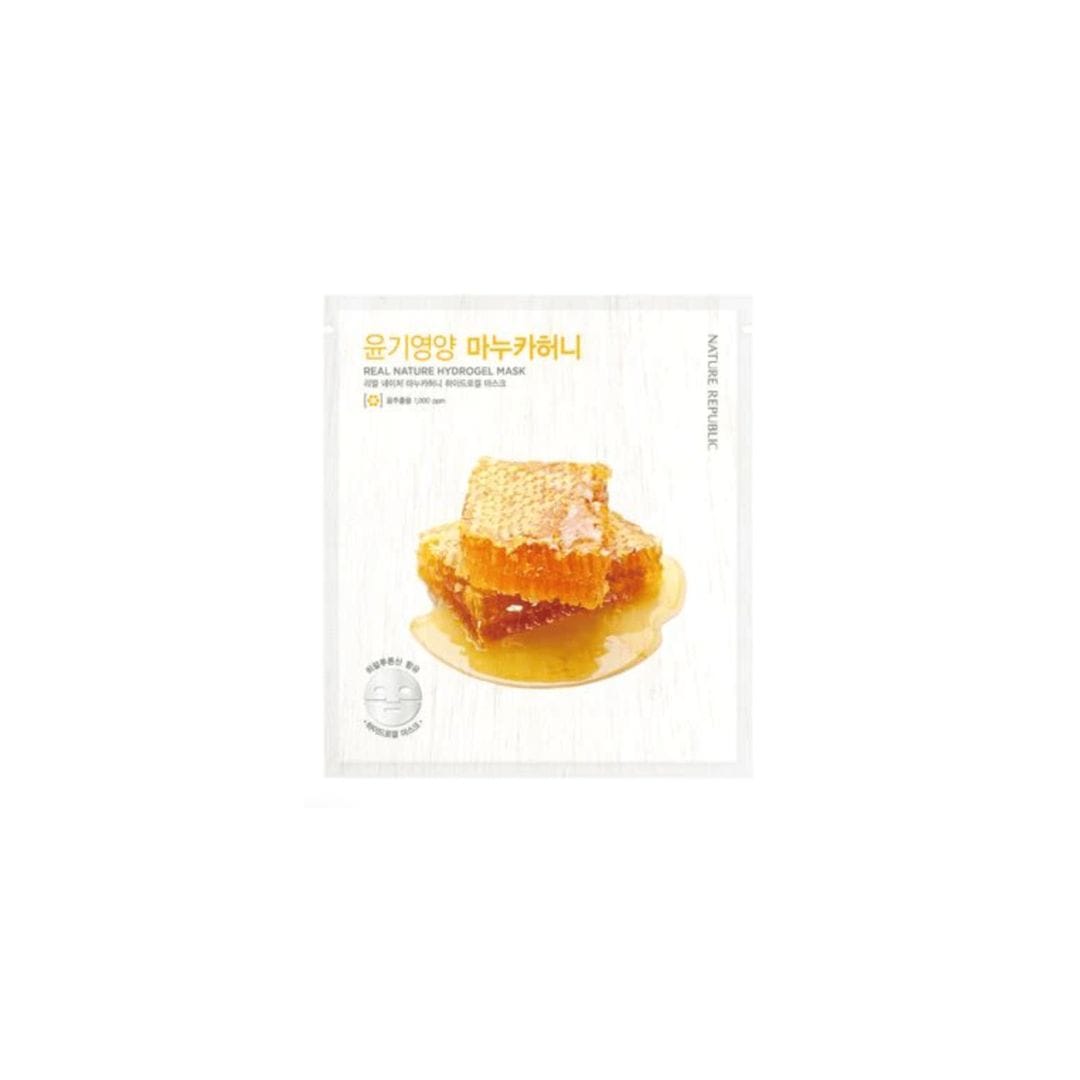 NATURE REPUBLIC REAL NATURE MANUKA HONEY HYDROGEL MASK