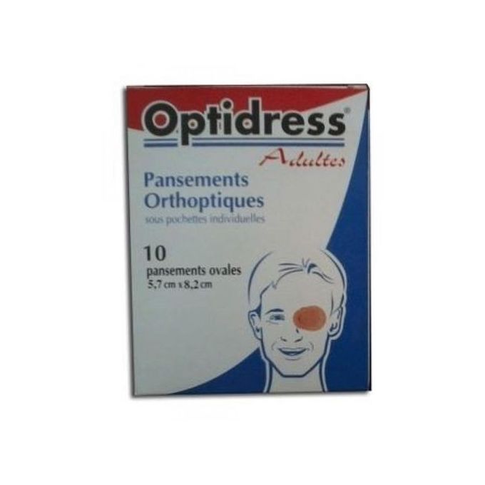 OPTIDRESS ADULTES PANSEMENTS ORTHOPTIQUES 10 PANSEMENTS