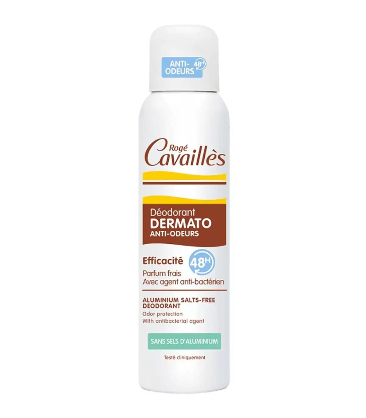 ROGE CAVAILLES – DEO SOIN DERMATO 48H SS.SEL ALUM SPRAY 150ML