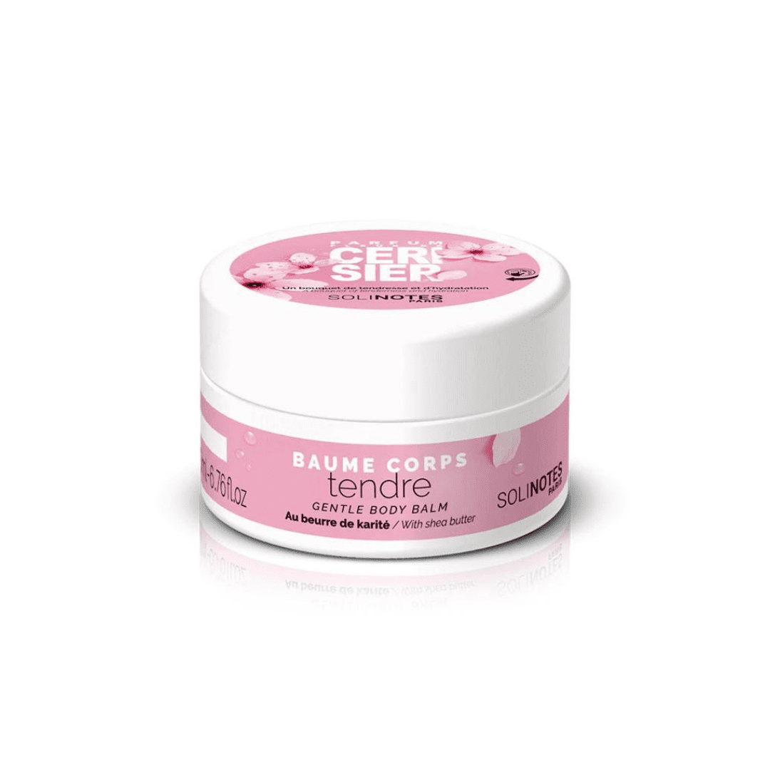 SOLITONES PARFUM CERISIER BAUME CORPS TENDRE AU BEURRE DE KARITE 200 ML