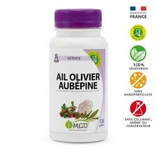 MGD AIL OLIVIER AUBÉPINE PILLULIER 120 GÉLULES