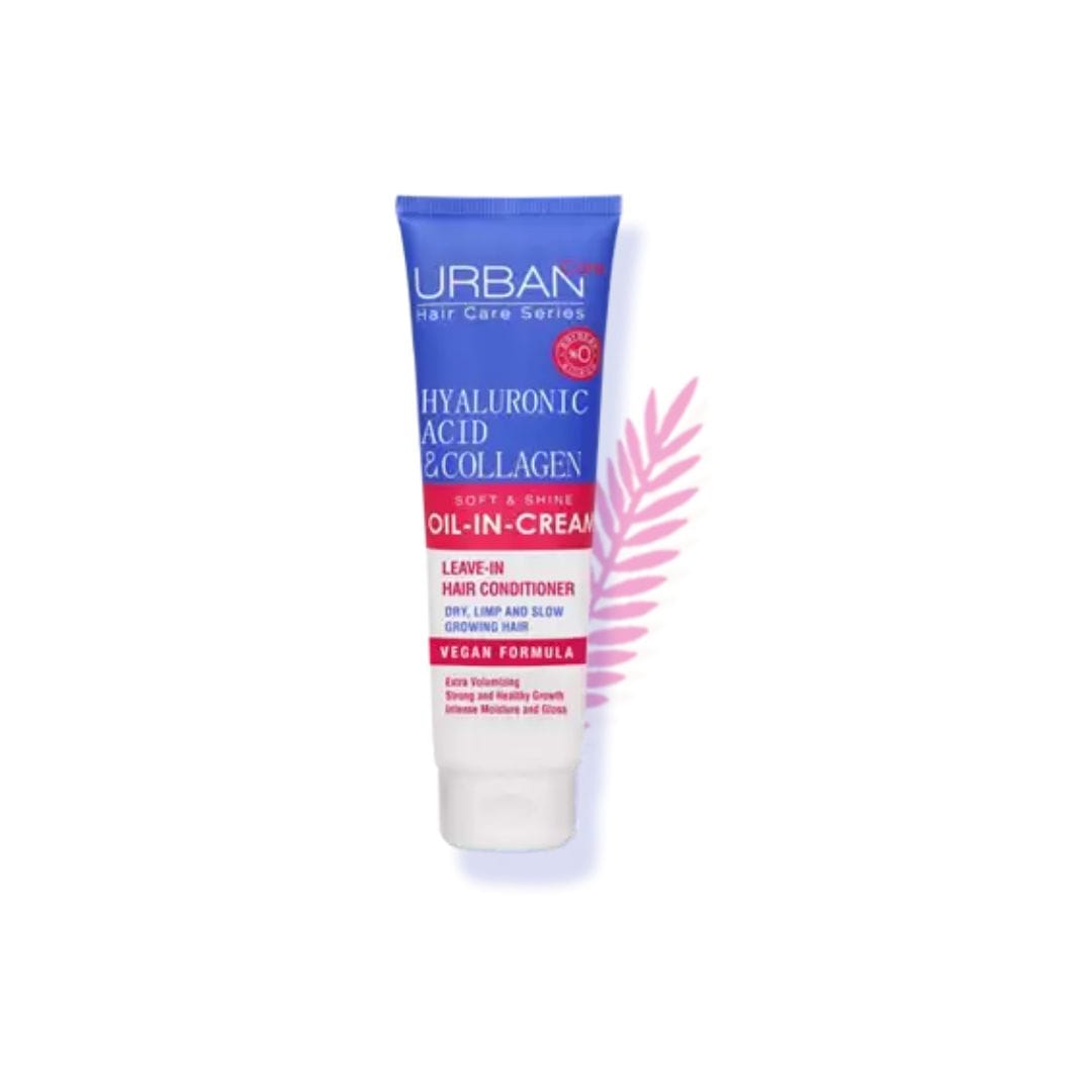 URBAN CARE HUILE-EN-CRÈME EXTRA VOLUME ACIDE HYALURONIQUE & COLLAGÈNE 150ML