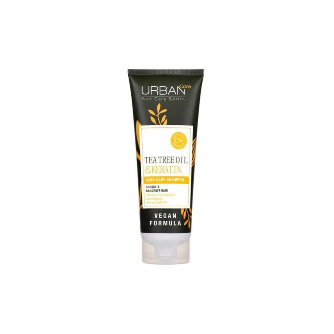 URBAN CARE SHAMPOOING ANTIPELLICULAIRE PURIFIANT TEA TREE & KERATINE 250ML