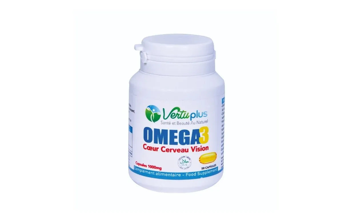 VERTUPLUS OMÉGA 3 50 CAPSULES