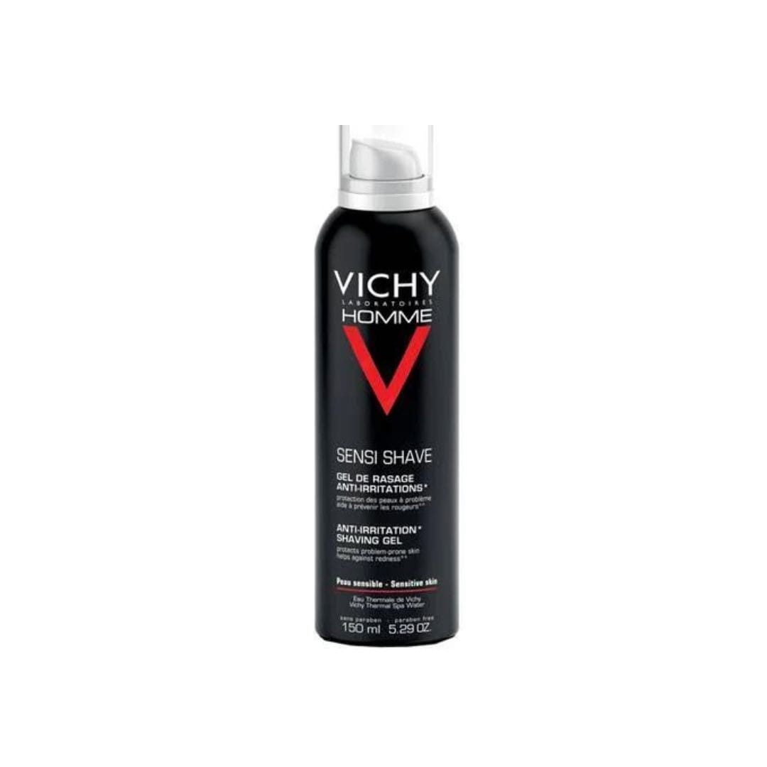 Vichy Homme Gel de Rasage Anti-Irritations Peau Sensible | 150ml