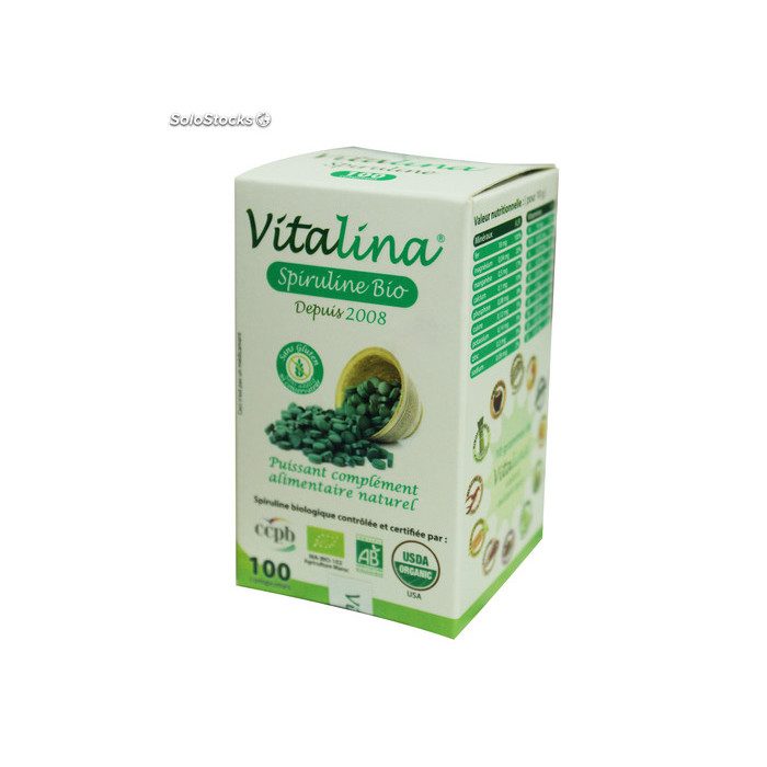 VITALINA SPIRULINE 100 CPR
