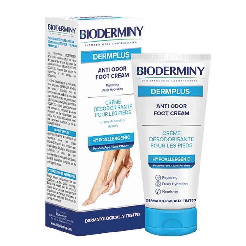 BIODERMINY Dermplus creme desodorisante pieds