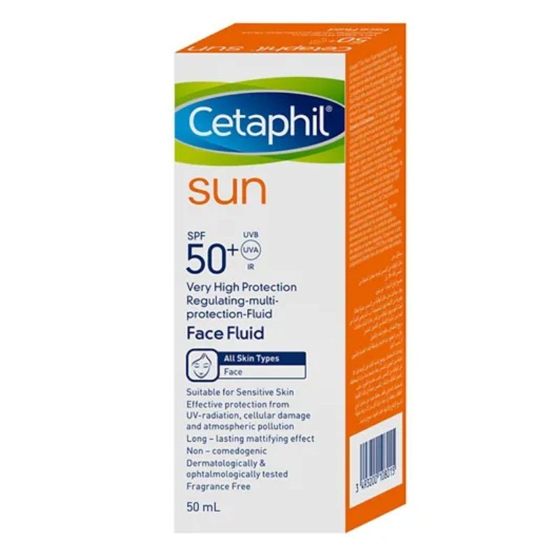 GALDERMA CETAPHIL SUN FACE FLUIDE INVISIBLE  SPF50+ 50ML