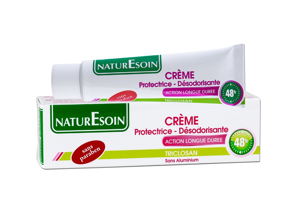 NaturEsoin Crème Protectrice -Désodorisante Action Longue Durée 48h (30ml)