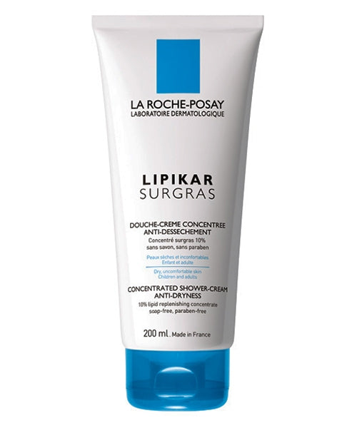 LA ROCHE-POSAY LIPIKAR SURGRAS DOUCHE CREME 200ML CONCENTRÉ ANTI-DÉSSÈCHEMENT