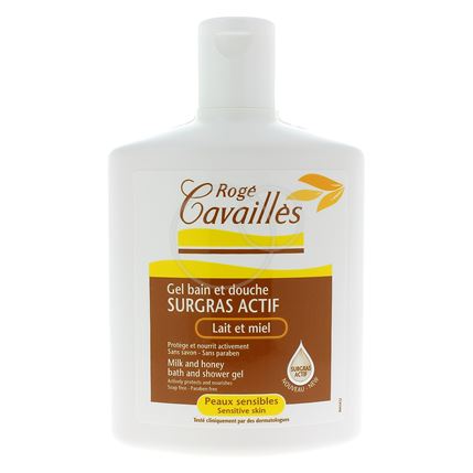 ROGE CAVAILLES BAIN DOUCHE LAIT ET MIEL 300 ML /750ML