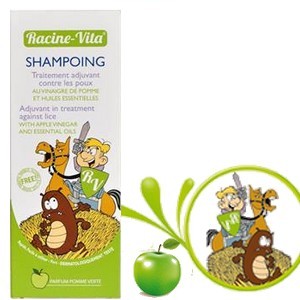 Racine vita shampooing traitement intensif poux et lentes