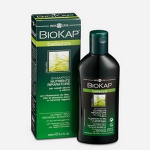 Biokap Shampoing Nourrissant et Réparateur Cheveux secs 200 ml