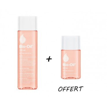 BIO OIL HUILE REGÉNÉRANTE 125 ML + BIO OIL 60 ML OFFERT