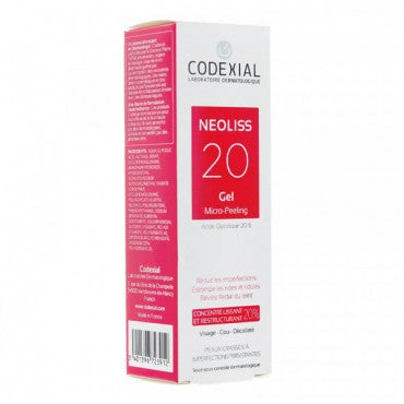CODEXIAL NEOLISS 20 GEL LISSANT RESTRUCTURANT 30 ML