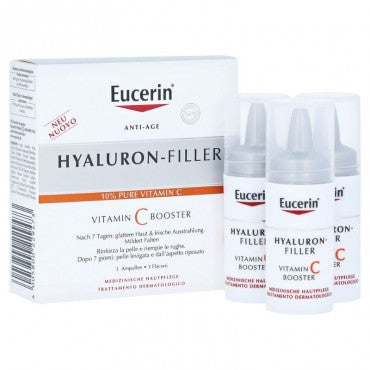 EUCERIN HYALURON-FILLER VITAMIN C BOOSTER 8ML X3