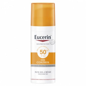 EUCERIN SUN OIL CONTROL SPF 50+ SUN GEL-CRÉME TOUCHER SEC 50 ML