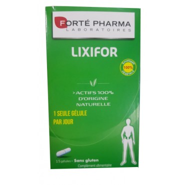 FORTÉ PHARMA LIXIFOR 15 GÉLULES