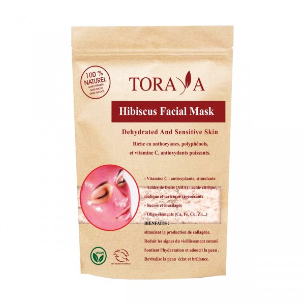 Hibiscus Facial Mask Peaux Déshydratées Et Sensibles