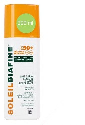 Soleil Biafine Lait spray Haute Tolérance SPF 50+ (200 ml )