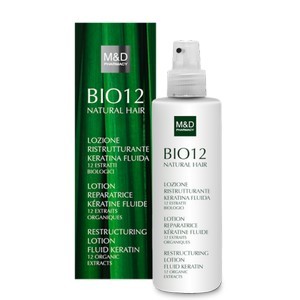Bio12 lotion réparatrice kératine fluide 200 ml