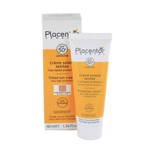 PLACENTOR VEGETAL CRÈME SOLAIRE TEINTÉE SPF 50+