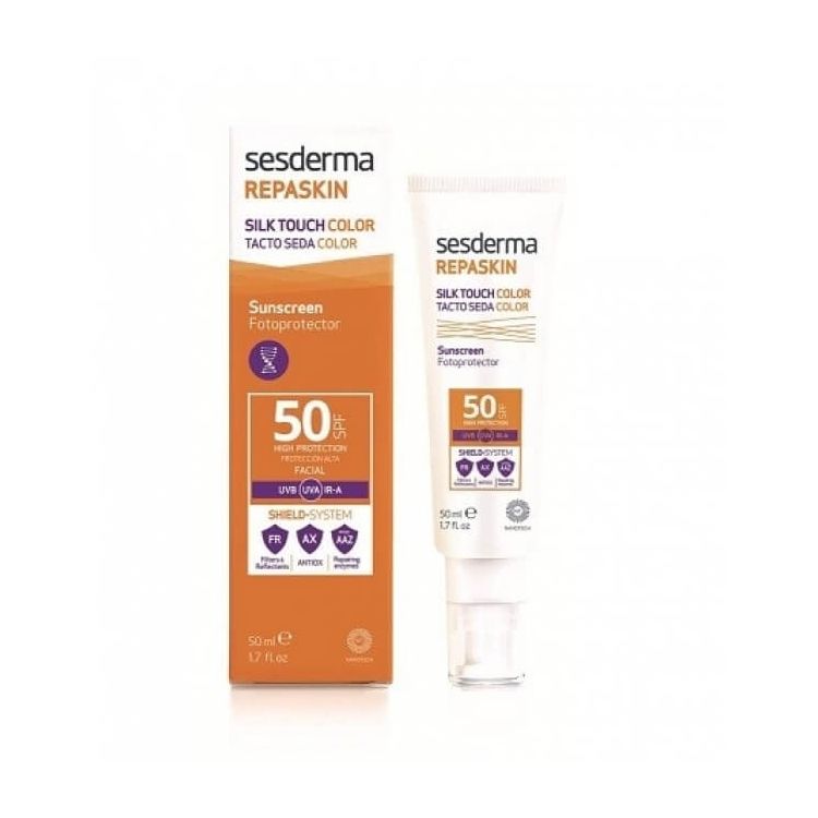 SESDERMA REPASKIN SILK TOUCH TEXTURE SOYEUSE INVISIBLE SPF 50