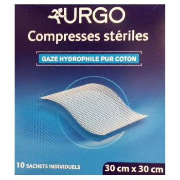 URGO COMPRESSE STERILE 30CM*30CM B10
