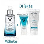 VICHY MINÉRAL 89 BOOSTER 50 ML + MINÉRAL 89 BOOSTER 15ML ET GEL HYDROALCOOLIQUE 50 ML OFFERTS