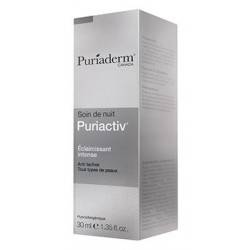 Puriaderm Puriactiv Eclaircissant intense soin de nuit 30 ml